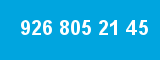926 805 21 45 926 805 21 45